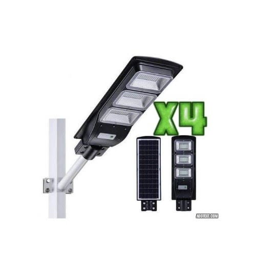Led Solar Street Light - 90W X 4Pcs