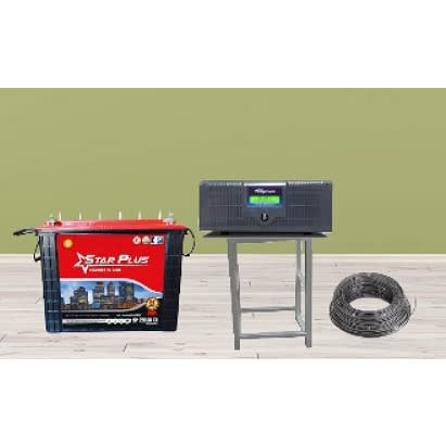 1kva Inverter - Tubular Water Battery -Bundle + Installation