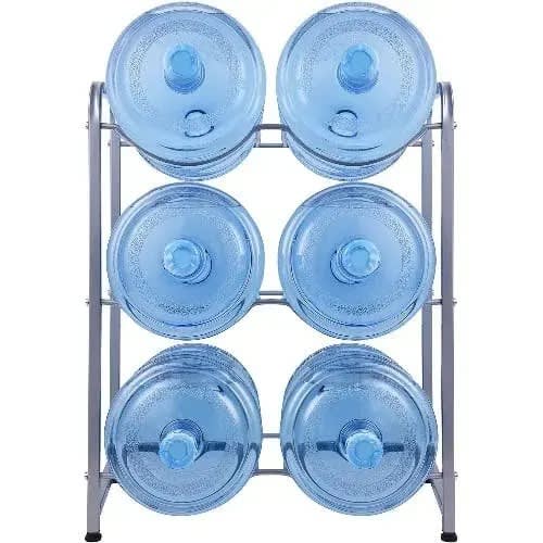 Dispenser Bottle Rack - 3-Tier -Holds 6 Bottles