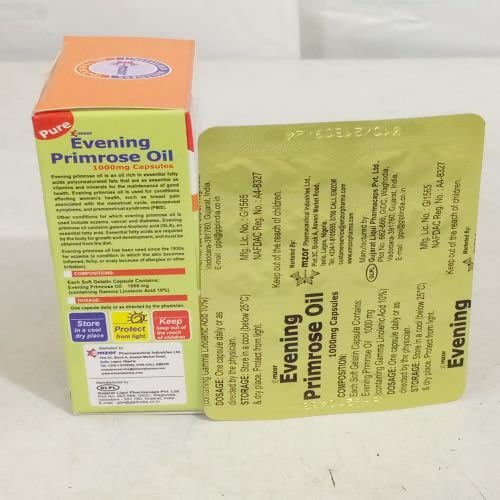 Evening Primrose Oil Balancing Of Hormones - 3 X 10 Softgels