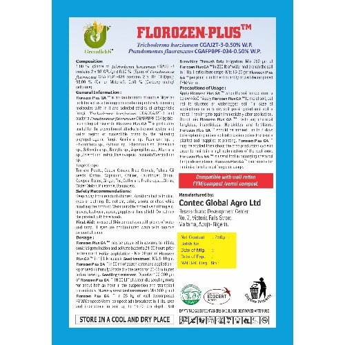Florozen Plus Ga - Organic Biological Fungicide - 250ml