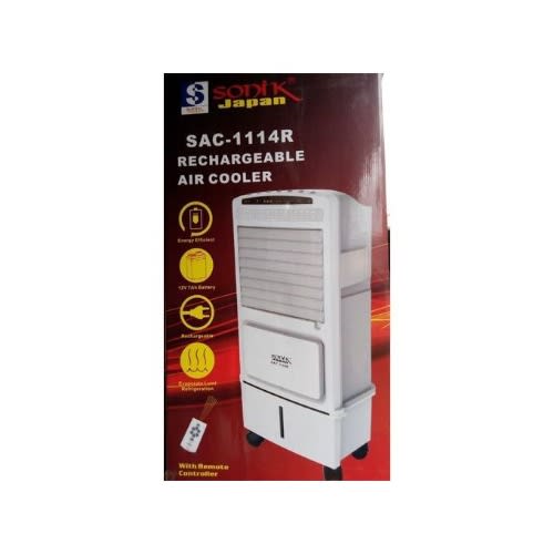 Rechargeable Air Cooler With Remote Control And Mobile Wheel