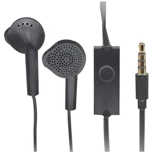 Hands-free Earphones For Samsung Galaxy Series - Black