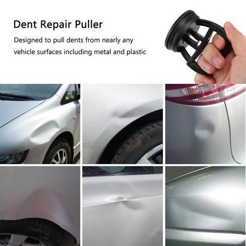 Car Dent Remover Puller Auto Body Dent Suction Repair  Tools - Black