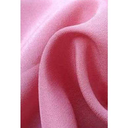 Plain Crepe Fabric - 4 Yards - Pink