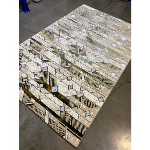 Multicolor Center Rug -7ft By 10ft