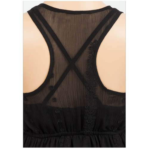 Girls 2 Pieces Dress - Black