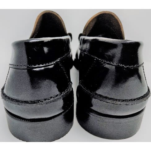Spanish Leather Loafers - Black