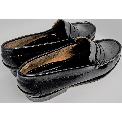 Spanish Leather Loafers - Black