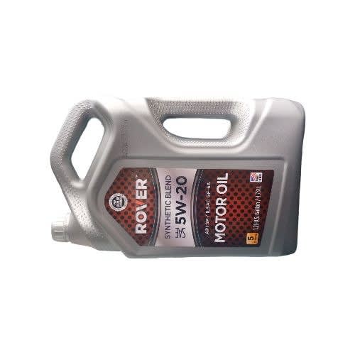Rover (5w-20) Made In Usa Synthetic Blend With Vol Of 5 Us Qts/4.73L