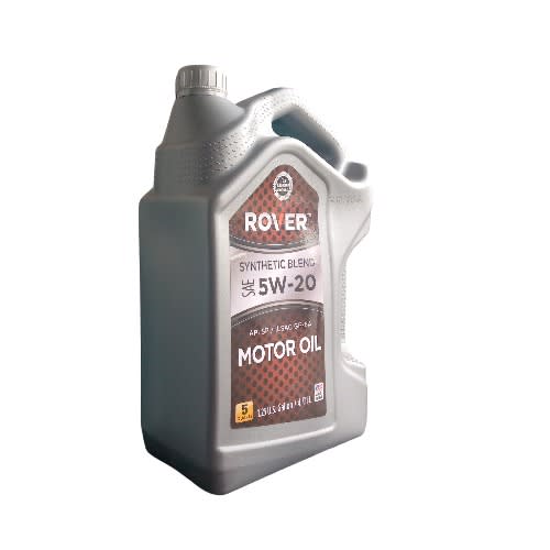 Rover (5w-20) Made In Usa Synthetic Blend With Vol Of 5 Us Qts/4.73L