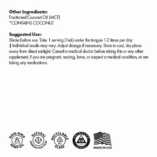 Cbd Oil Drops - 30ml -  1000mg
