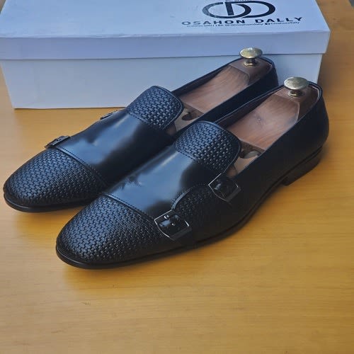 Basket Double Monk Strap Loafers