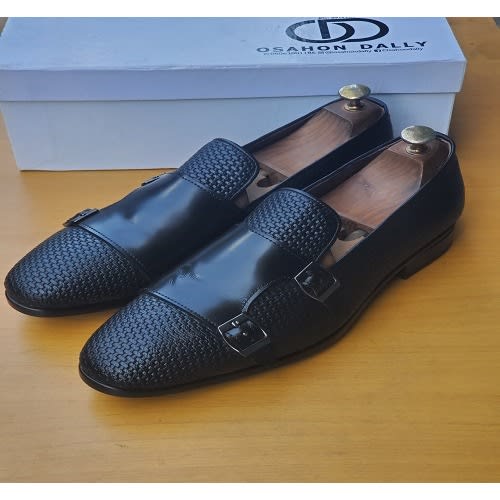 Basket Double Monk Strap Loafers