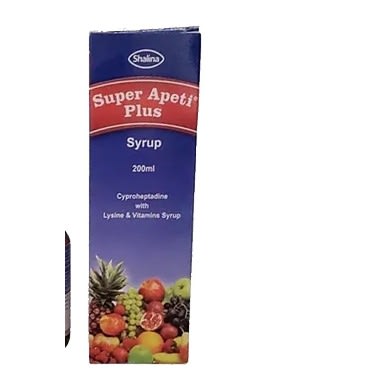 Shalina Super Apeti Plus Fast Gain Weight Vitamins Syrup - 200ml