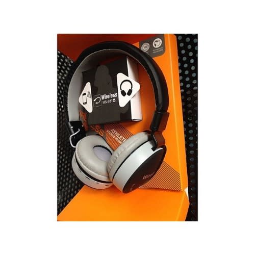 Bluetooth Wireless Foldable Headphone Ms-881a Stereo - Black