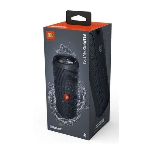 Flip Essential Portable Bluetooth Speaker With Rechargeable Battery, Gun Metal Black