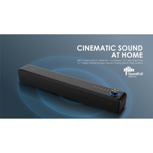 Soundfull 12-hours Cinematic Bluetooth -16W Soundbar Speaker