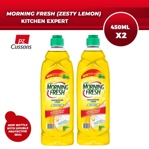 Original Dish-washing Liquid Kitchen Expert - Zesty Lemon - 450ml X 2