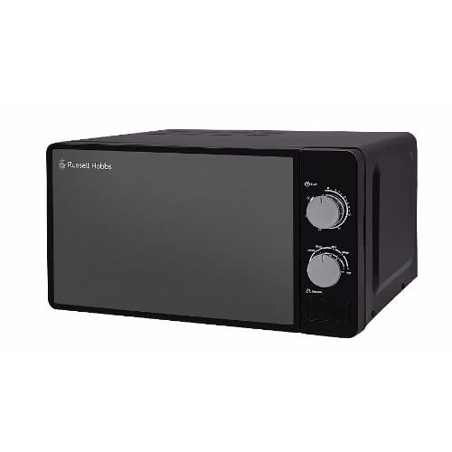 17L Compact Manual Microwave - 700W - Jet Black