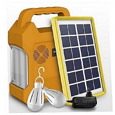 Rechargeable Solar Light With Radio +  Solar Panel