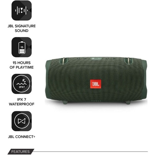 Xtreme 2 Portable Wireless Bluetooth Speaker - Green