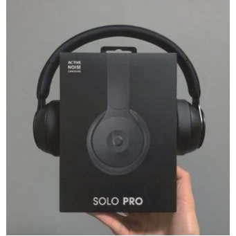 Solo Pro - Active Noise Cancelation Wireless Headset - Black