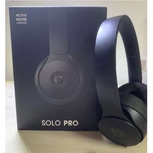 Solo Pro - Active Noise Cancelation Wireless Headset - Black