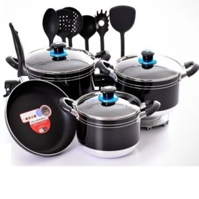 Non-stick Cookware Set - 15 Pieces