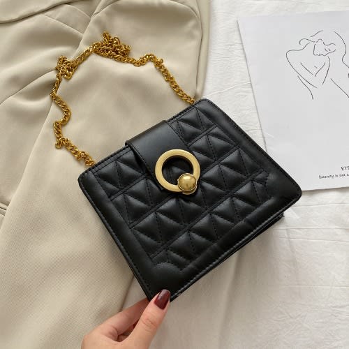 Fashion Latest Ladies Hand Bag-black