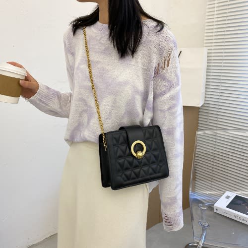 Fashion Latest Ladies Hand Bag-black
