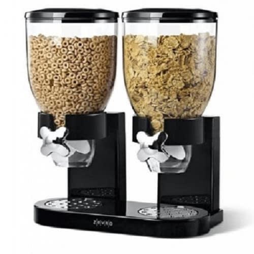 Cereal Dispenser And Storage Double Container