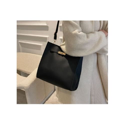 Ladies Shoulder Handbag- Black