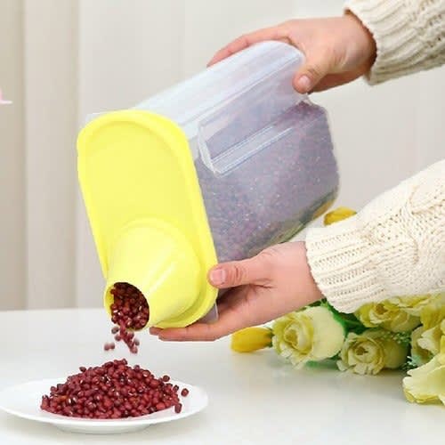 Grains Dispenser Jar Storage Box Lid - 1900ml