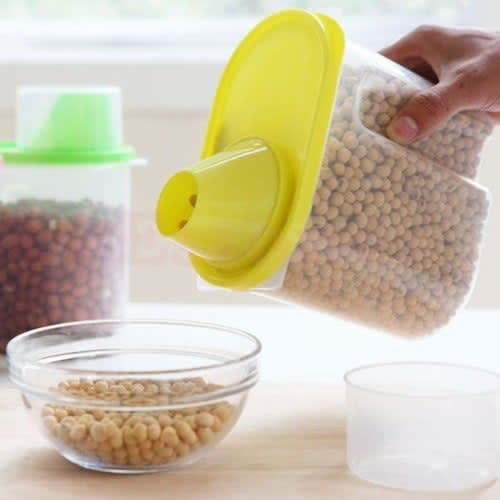 Grains Dispenser Jar Storage Box Lid - 1900ml