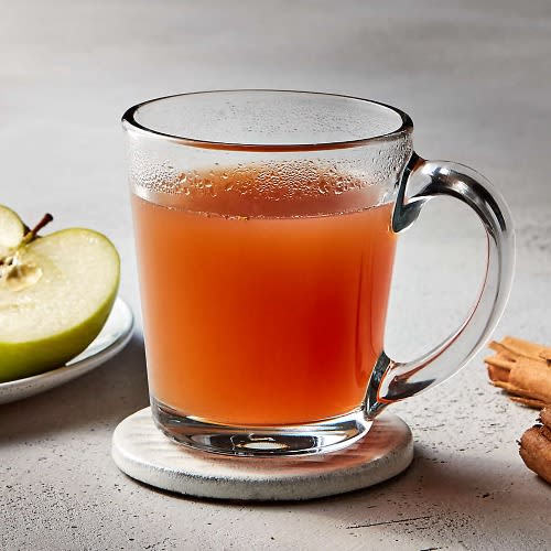 Clear Glass Coffee Mug - Hot Or Cold - 11oz