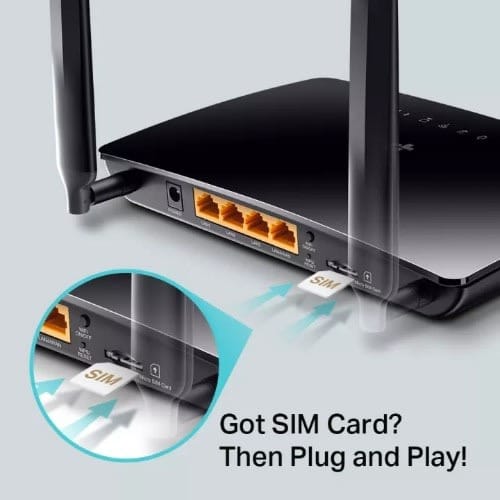 300mbps Wireless N 4g Lte Router- Tl-mr6400