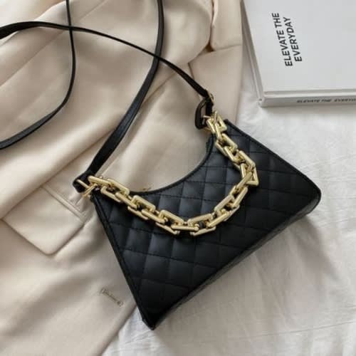Portable Hand Bag - Black