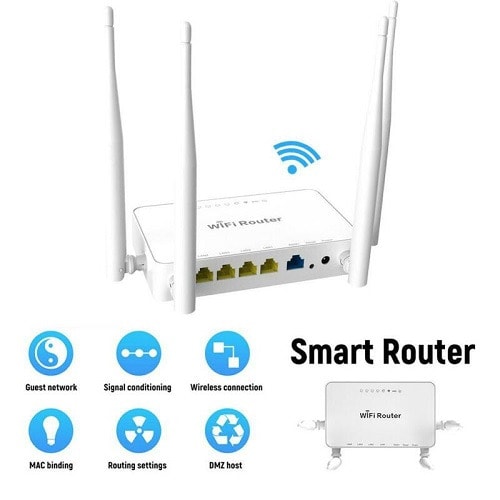 Wireless WiFi Router - Easy Setup - Up To 300mbps