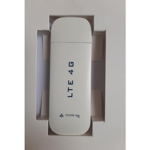 4G LTE Universal USB Modem - WiFi -150mbps Speed - White