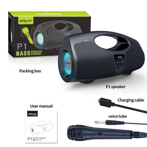 P1 Subwoofer Wireless Bluetooth Speaker