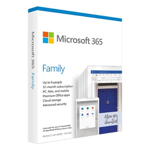 Office 365 Personal Subscription - 6 Users