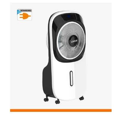 Rechargeable Mist Fan Air Cooler With Remote And Wheels - Water Fan