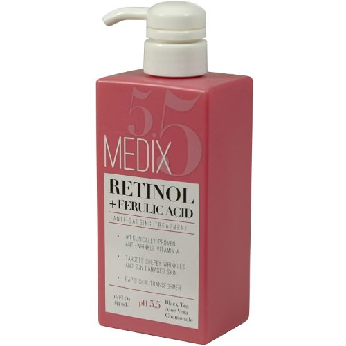 Medix 5.5 Retinol Cream With Ferulic Acid Anti-sagging Treatment 15oz