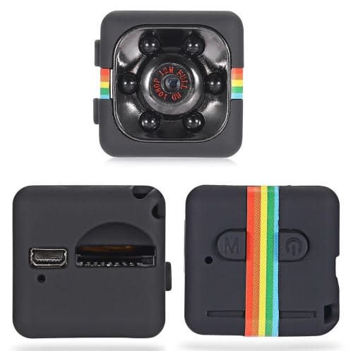 Mini Hidden Spy Camera Video Recorder With Night Vision And Motion Detection