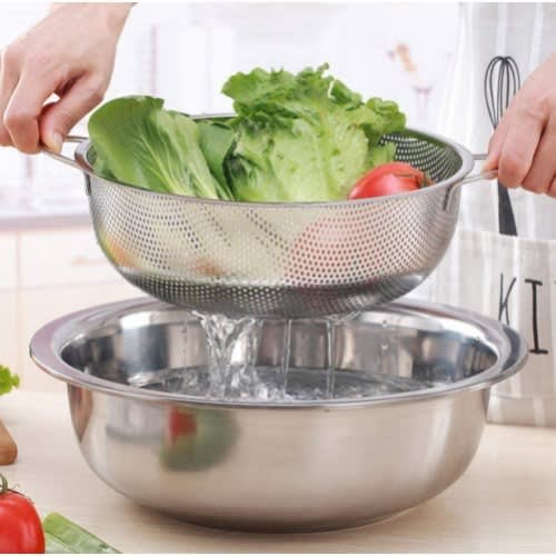 Stainless Steel Metal Sieve - 5 Pieces