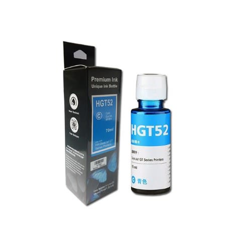 Gt51/ Gt52 Compatible With Hp Color Refill Ink Cyan/Magenta/Yellow/ Black - 1set