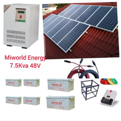 7.5kva  48v Pure Sine Wave Solar System