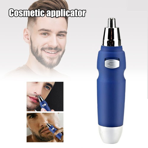 Electric Shaving Nose Ear Hair Trimmer -1.5V- Blue