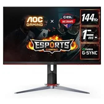 27g2 27" Gaming Ips Monitor, Fhd 1080p, 1ms 144hz, Nvidia G-sync Compatible